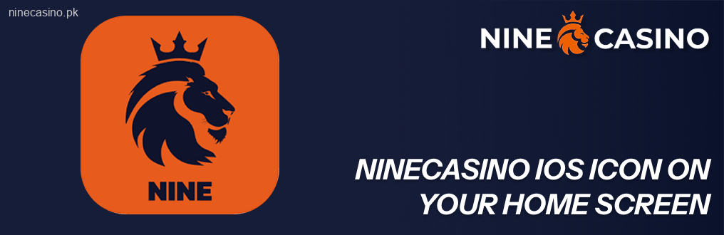 Look for the new Ninecasino iOS icon