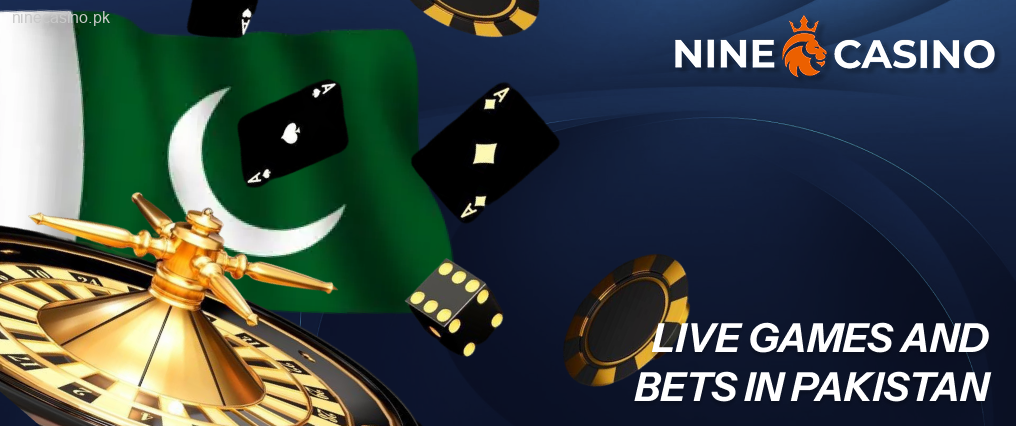 Nine Casino Live Pakistan brings the casino floor and bookmaker office right to your living room