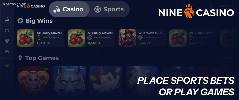 Place sports bets or play games – you get points for every bet